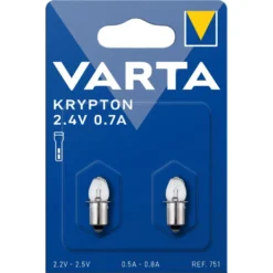 Varta 751 Krypton 2,5V/0,75A Varapoltin