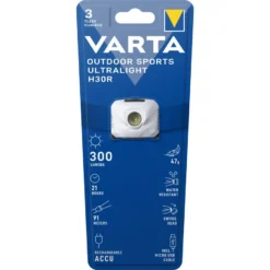 Varta Ultra Light H30R Ladattava Otsavalo