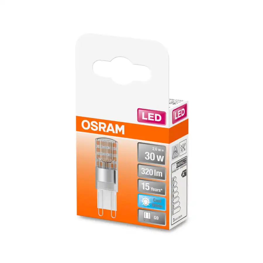 Osram G9 320lm 4000K Led-lamppu 4 Osram G9 320lm 4000K Led-lamppu - Image 2