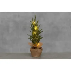 Finnlumor Paristotoiminen Juutti Koristekuusi