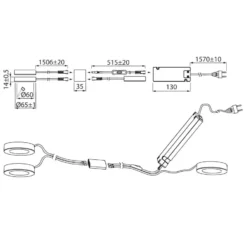 Airam Auri 3 X 150lm Led-alasvalosetti 11 Airam Auri 3 X 150lm Led-alasvalosetti -Valo Kauppa 6435200194213 5