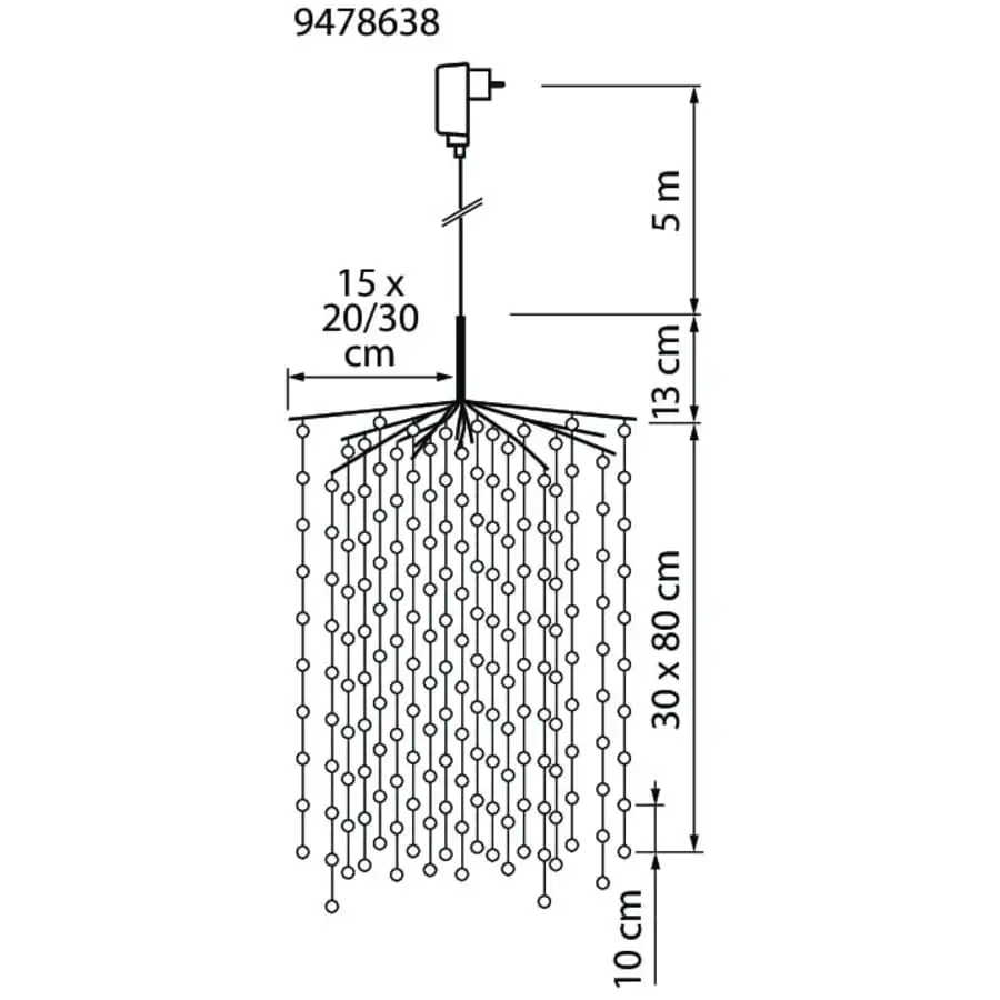 Airam Elemento IP44 300led Valokoriste 5 Airam Elemento IP44 300led Valokoriste - Image 3