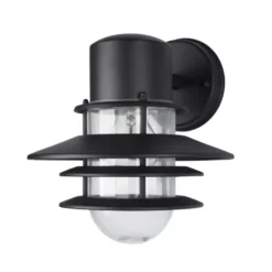 BrightSolar Shine Alas Musta Seinävalaisin