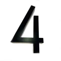 Finnbear Talonumero 4 LED-taustavalolla