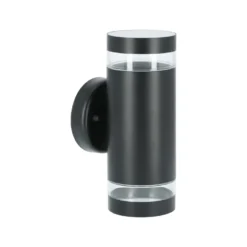 BrightSolar Garden2 Musta Seinävalaisin