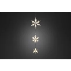 Konstsmide 6116-103 3 Hiutaletta LED-valosarja