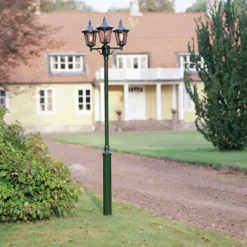 Konstsmide 573-600 Virgo Vihreä Pylväsvalaisin -Valo Kauppa 7318305736009 2