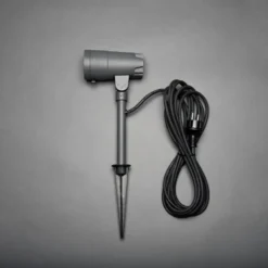 Konstsmide 7860-370 Andria Tummanharmaa Puutarhaspotti -Valo Kauppa 7318307860375 2