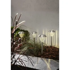 Star Solar Bollard Palma 4 Kpl Aurinkokennovalaisinsetti -Valo Kauppa 7391482021274 2