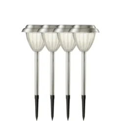 Star Solar Bollard Palma 4 Kpl Aurinkokennovalaisinsetti -Valo Kauppa 7391482021274 3