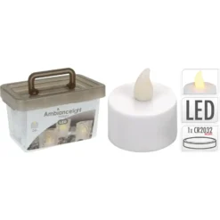 H&S 24 Kpl Led Kynttiläsetti