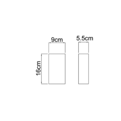 Globo Evalia Ulkoseinävalaisin -Valo Kauppa 9007371305643 3