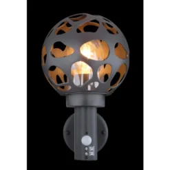 Globo Hilario Liiketunnistimella Ulkoseinävalaisin -Valo Kauppa 9007371402830 5