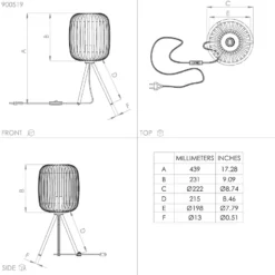 Eglo Romazzina Pöytävalaisin 9 Eglo Romazzina Pöytävalaisin -Valo Kauppa 9008606244485 3